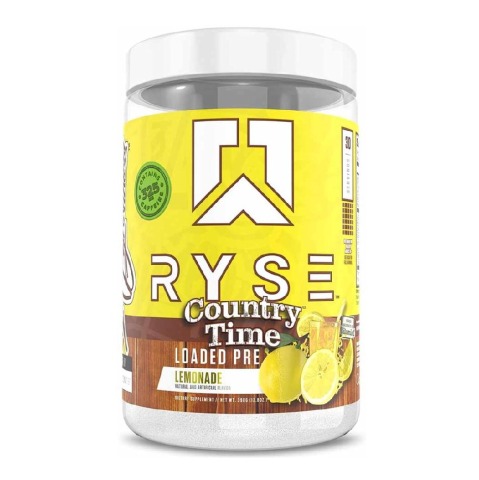 1 - Ryse Loaded Pre,  0.85 lb  Country Time Lemonade 