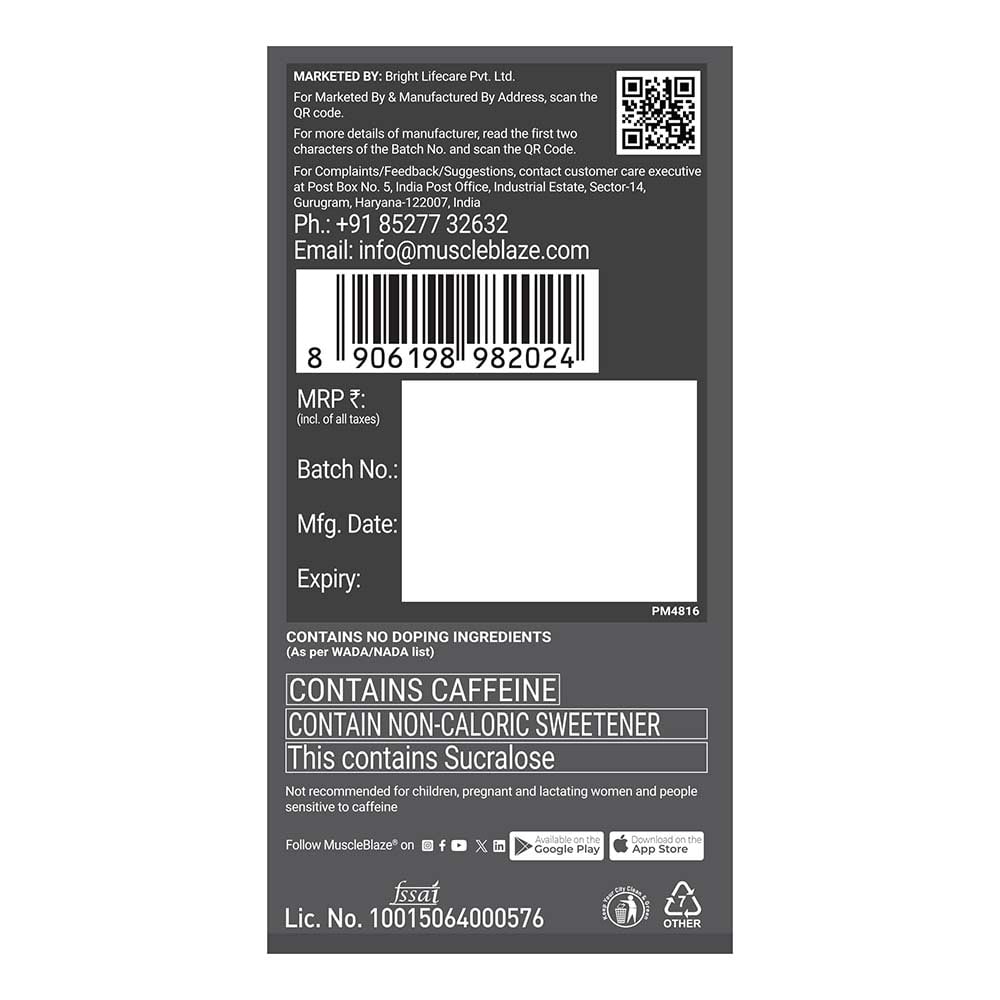 2 - MuscleBlaze Biozyme Performance Whey,  2.2 lb  Blue Tokai Coffee