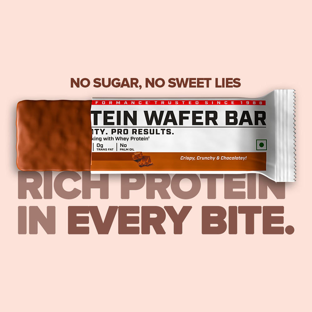 8 - GNC Pro Performance Protein Wafer Bar,  10 bar(s)  Chocolate 