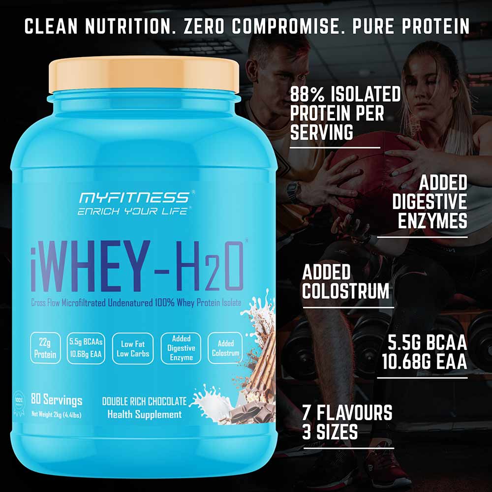 5 - Myfitness iWHEY- H2O,  1.1 lb  Cafe Paradise 