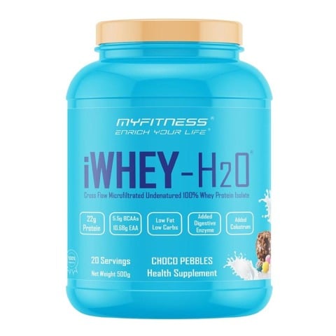 1 - Myfitness iWHEY- H2O,  1.1 lb  Choco Pebbles 