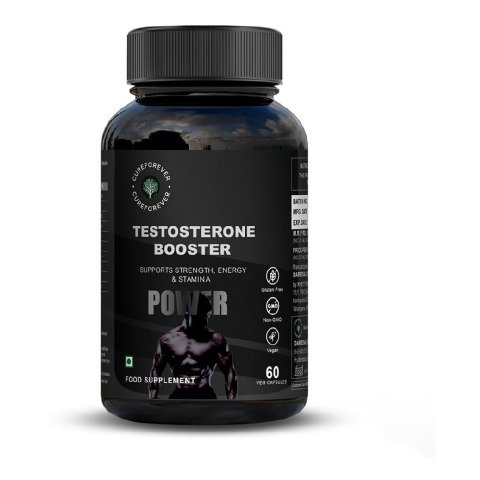 1 - CUREFOREVER Testosterone Booster, 60 veggie capsule(s) Unflavoured
