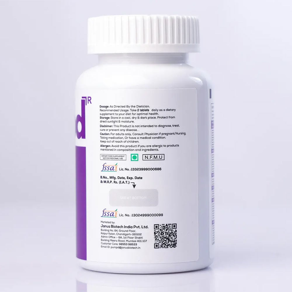 4 - Pumpd Multivitamins Women,  90 tablet(s)  Unflavoured 