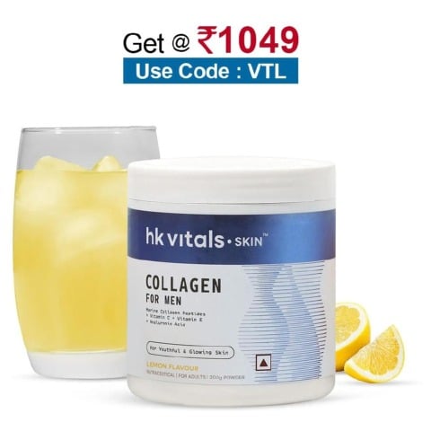 HK Vitals HK Vitals Collagen for Men,  200 g  Lemon 