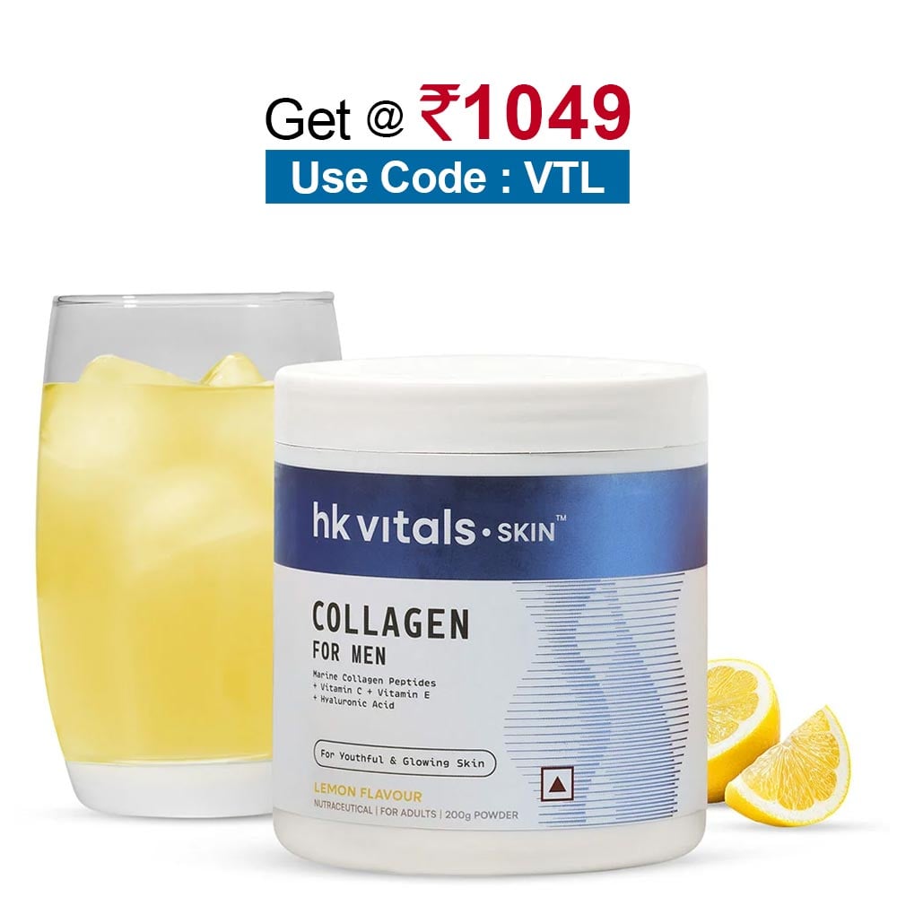HK Vitals HK Vitals Collagen for Men,  200 g  Lemon 
