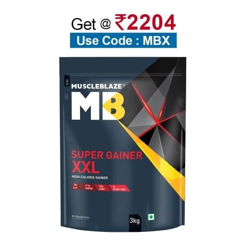 MuscleBlaze Super Gainer XXL,  6.6 lb  Choco Caramel 