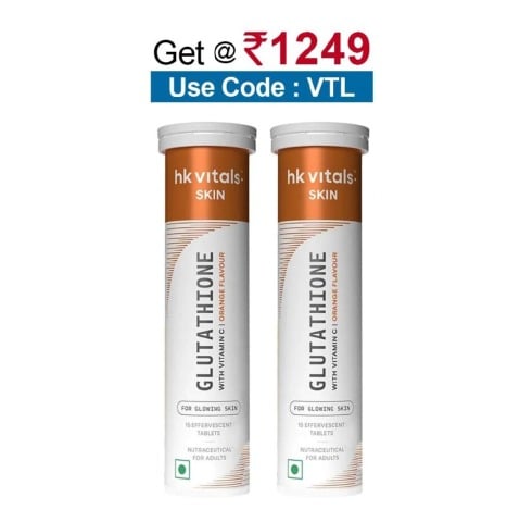 HealthKart HK Vitals Glutathione Effervescent, Orange 30 tablet(s)