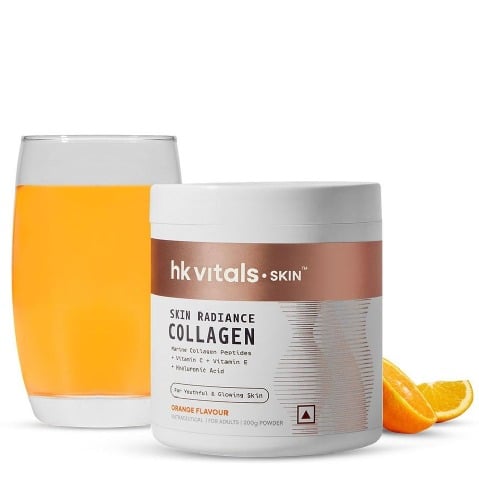 2 - HealthKart HK Vitals Skin Radiance Collagen, 200 g Orange