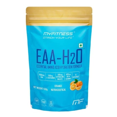 1 - Myfitness EAA-H2O,  Orange  0.33 lb  15 Servings 