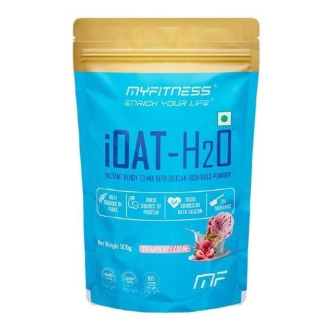 1 - Myfitness iOAT-H2O,  500 g  Strawberry Creme 