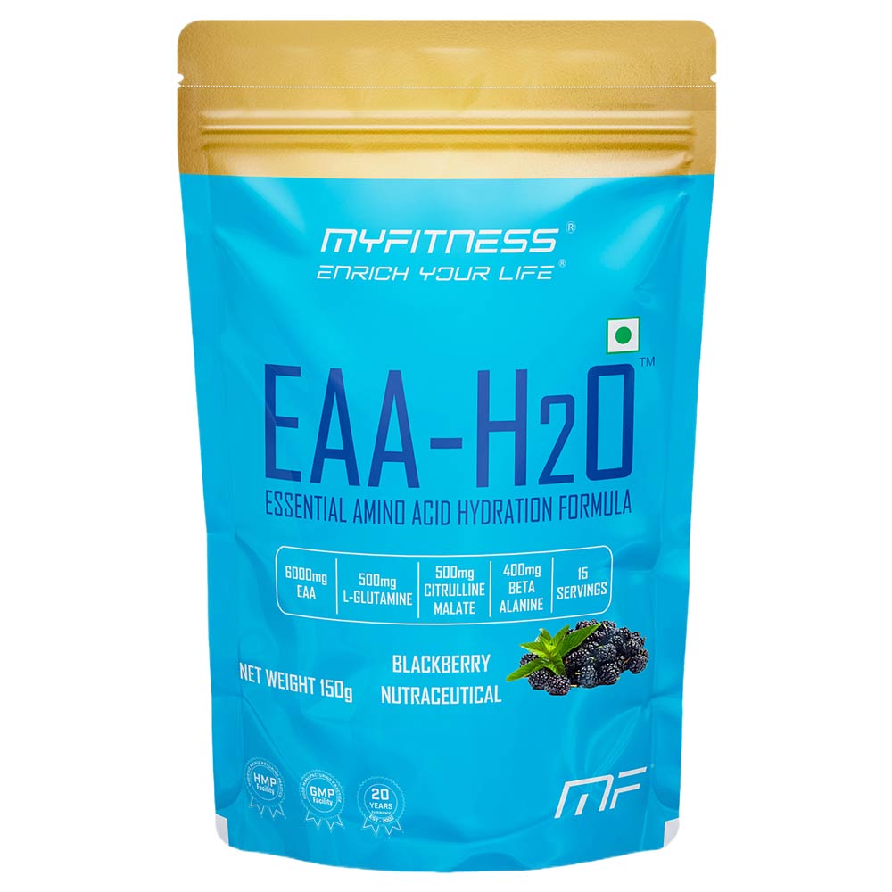 1 - Myfitness EAA-H2O,  Blackberry  0.33 lb  15 Servings 