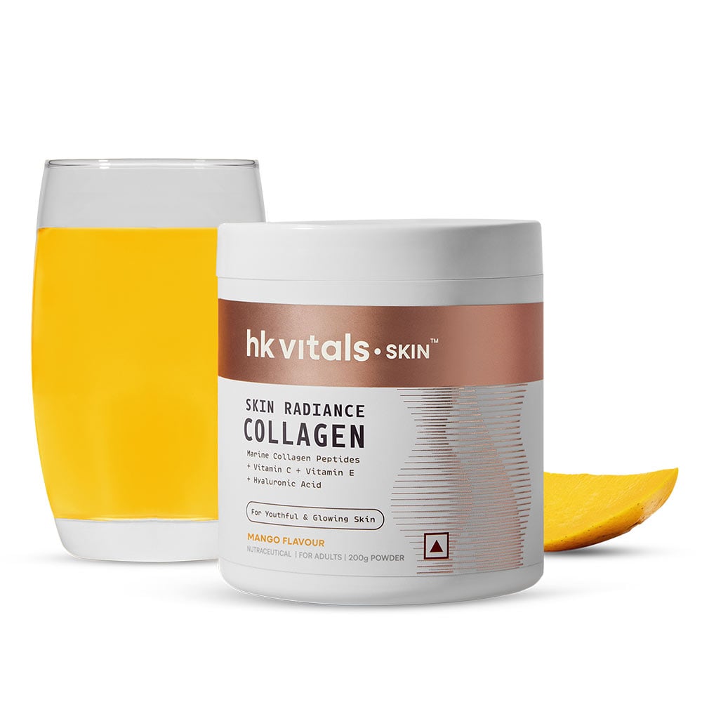 2 - HealthKart HK Vitals Skin Radiance Collagen,  200 g  Mango 