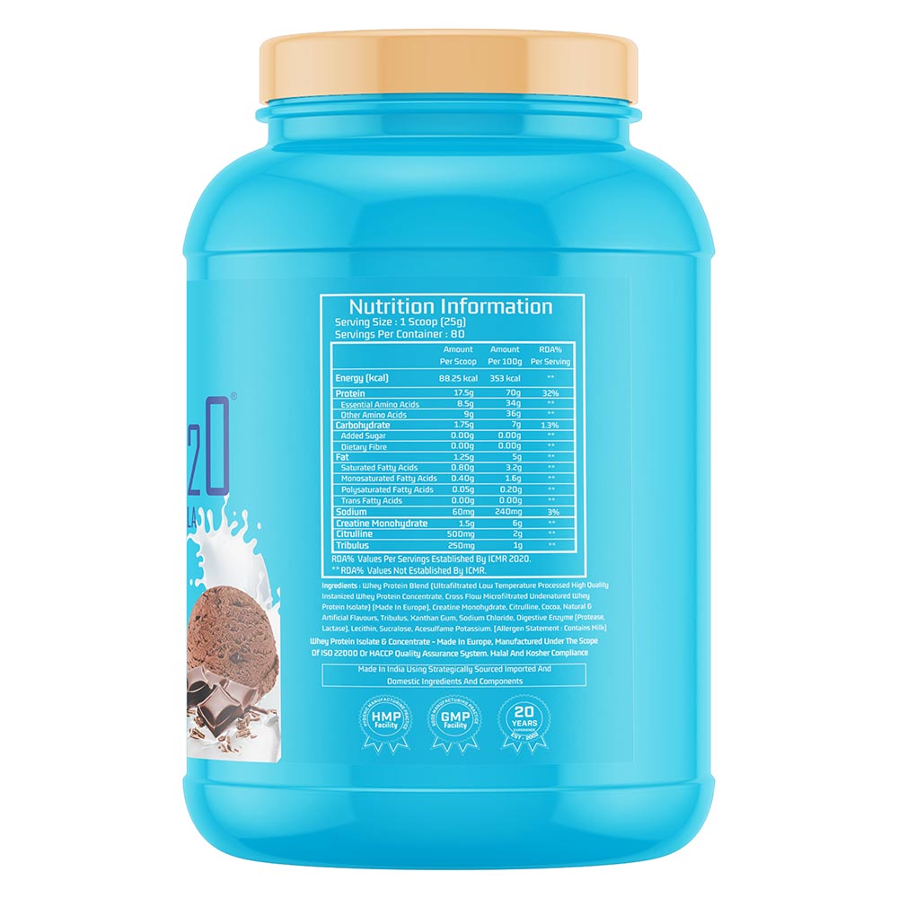 2 - Myfitness Wheytech-H2O,  4.4 lb  Chocolate Delight 