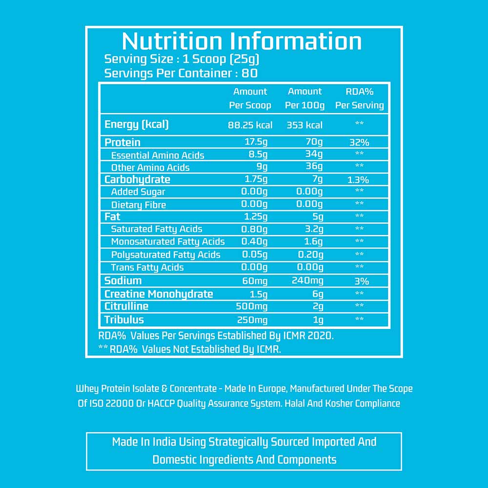 4 - Myfitness Wheytech-H2O,  4.4 lb  Vanilla Delight 