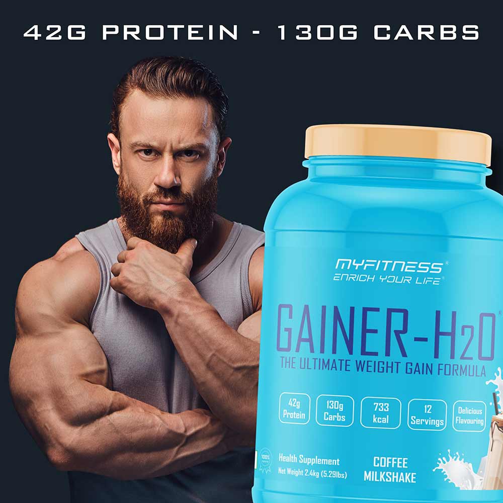 5 - Myfitness Gainer-H2O,  5.29 lb  Chocolate Milkshake 