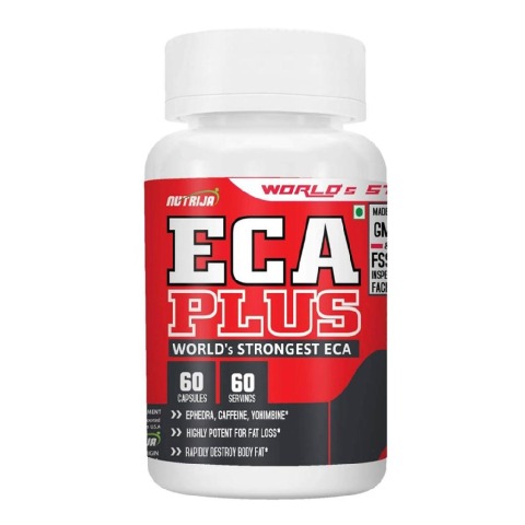 1 - NutriJa ECA Plus,  60 capsules  Unflavoured 