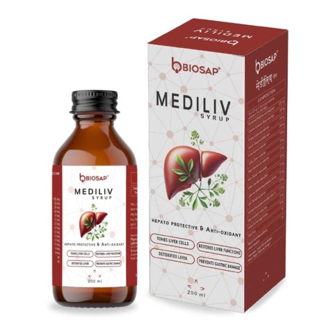 1 - BIOSAP MediLiv Syrup,  200 ml 
