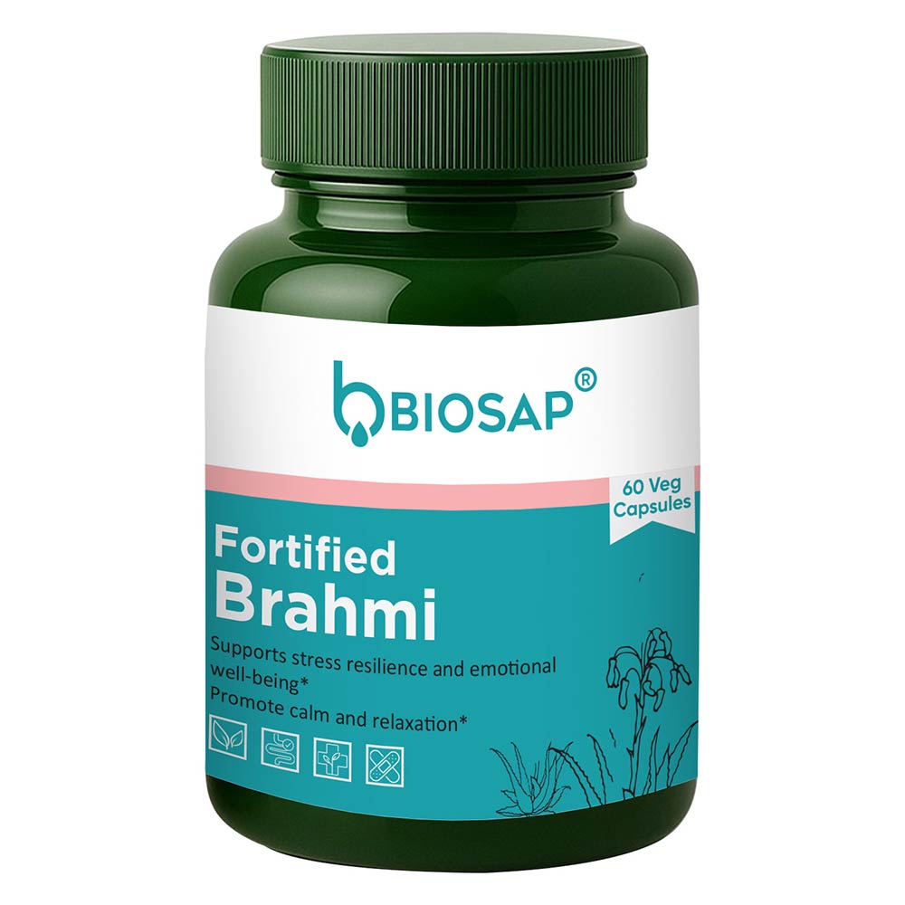 BIOSAP Fortified Brahmi, 60 veggie capsule(s)