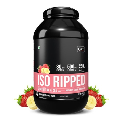 1 - QNT ISO Ripped, 4.4 lb Strawberry Banana