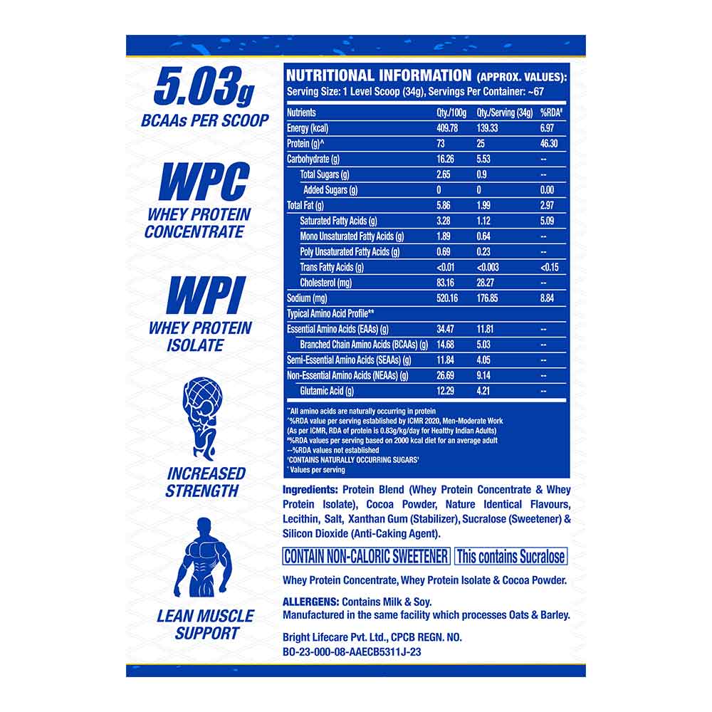 3 - Ronnie Coleman Signature Series King Whey Protein,  5 lb  Chocolate Brownie 