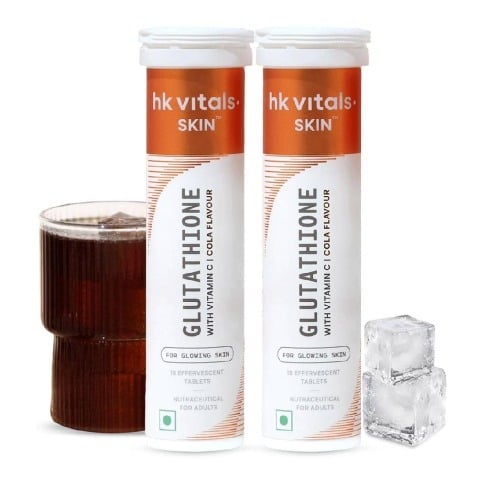 HealthKart HK Vitals Glutathione Effervescent,  Cola  30 tablet(s) 