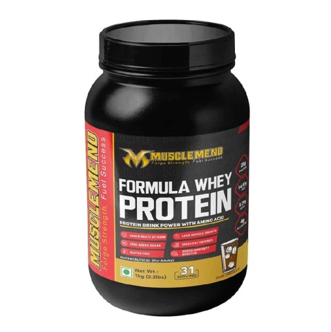 1 - Musclemend Formula Whey Protein,  2.2 lb  Dark Chocolate 