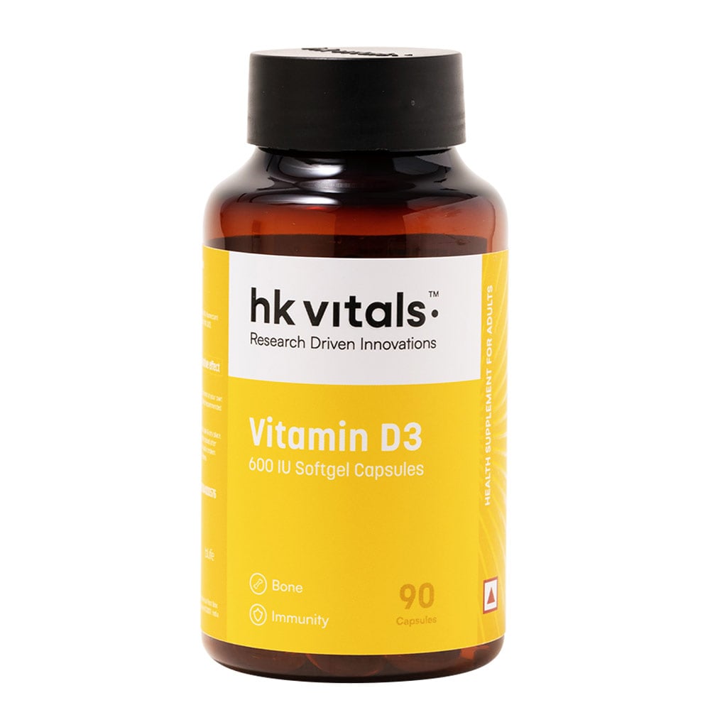 2 - HK Vitals Vitamin D3, 90 capsules