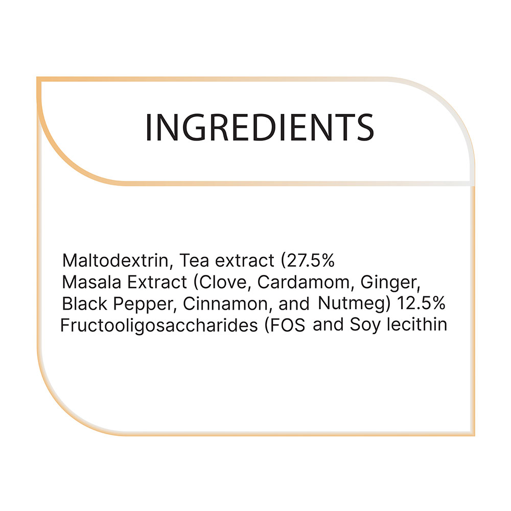 3 - BIOSAP Masala Tea,  Natural  15 sachets/pack 