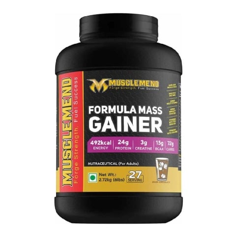 1 - Musclemend Formula Mass Gainer, 6 lb Dark Chocolate