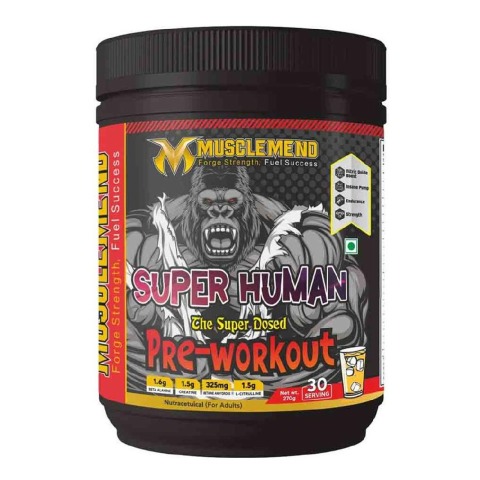 1 - Musclemend The Super Dosed Pre-Workout,  0.59 lb  Mango 