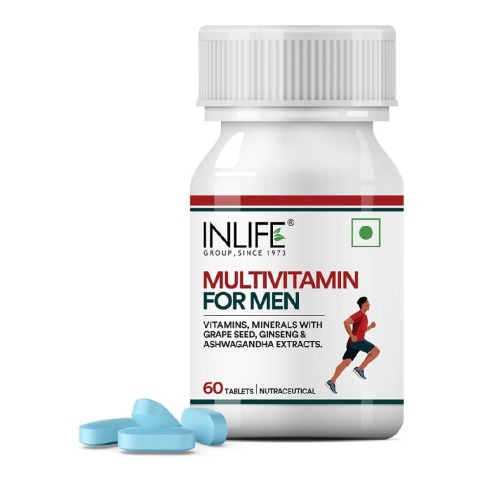 1 - INLIFE Multivitamin for Men,  60 tablet(s)  Unflavoured 