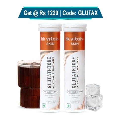 HealthKart HK Vitals Glutathione Effervescent, Cola 30 tablet(s)