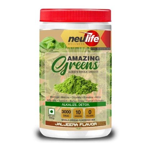 1 - Neulife Amazing Greens flavour Jaljeera,  300 g 