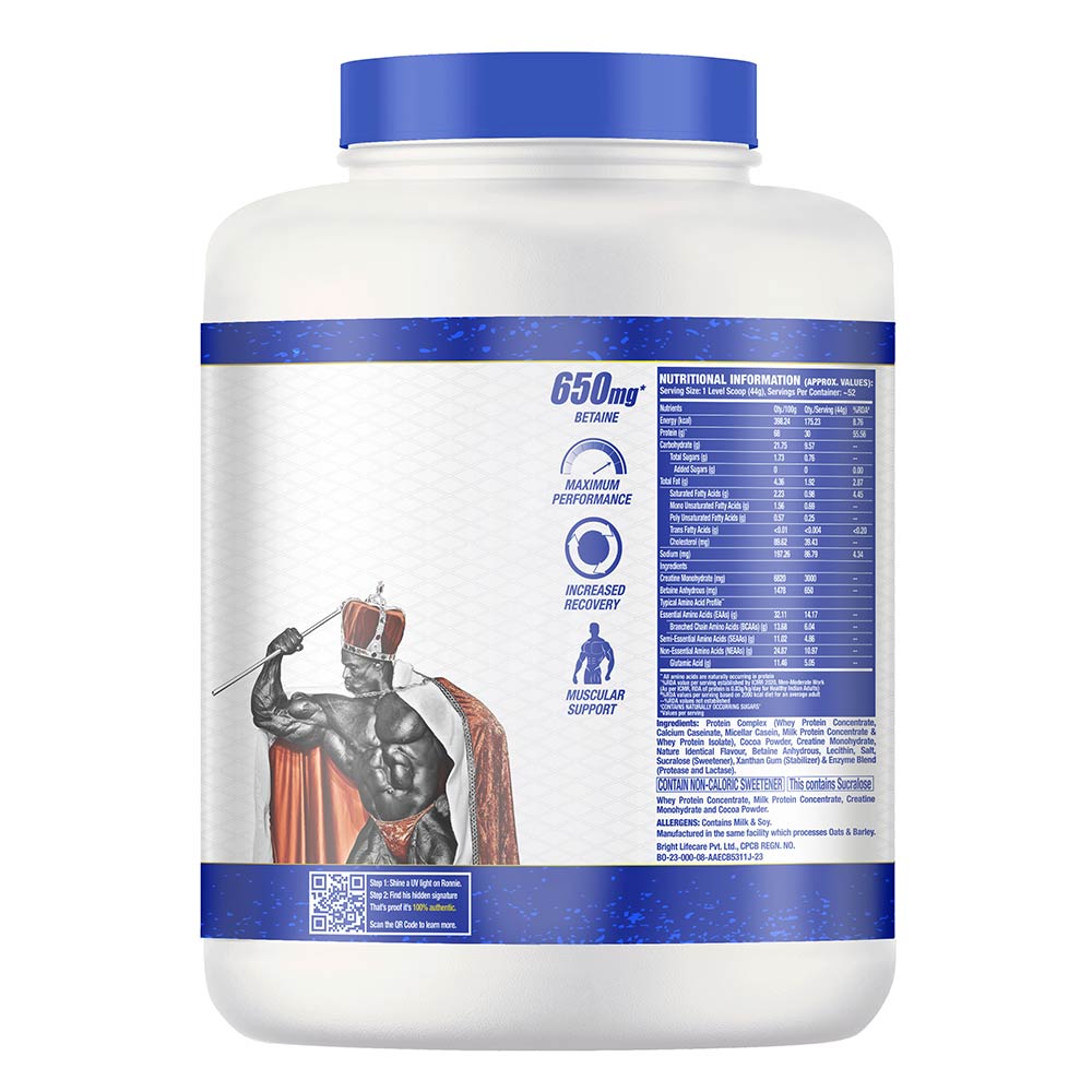 4 - Ronnie Coleman Signature Series Pro-Antium Whey Protein,  5 lb  Double Chocolate