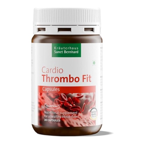 1 - Krauterhaus Sanct Bernhard Cardio Thrombo Fit,  Unflavoured  30 capsules 