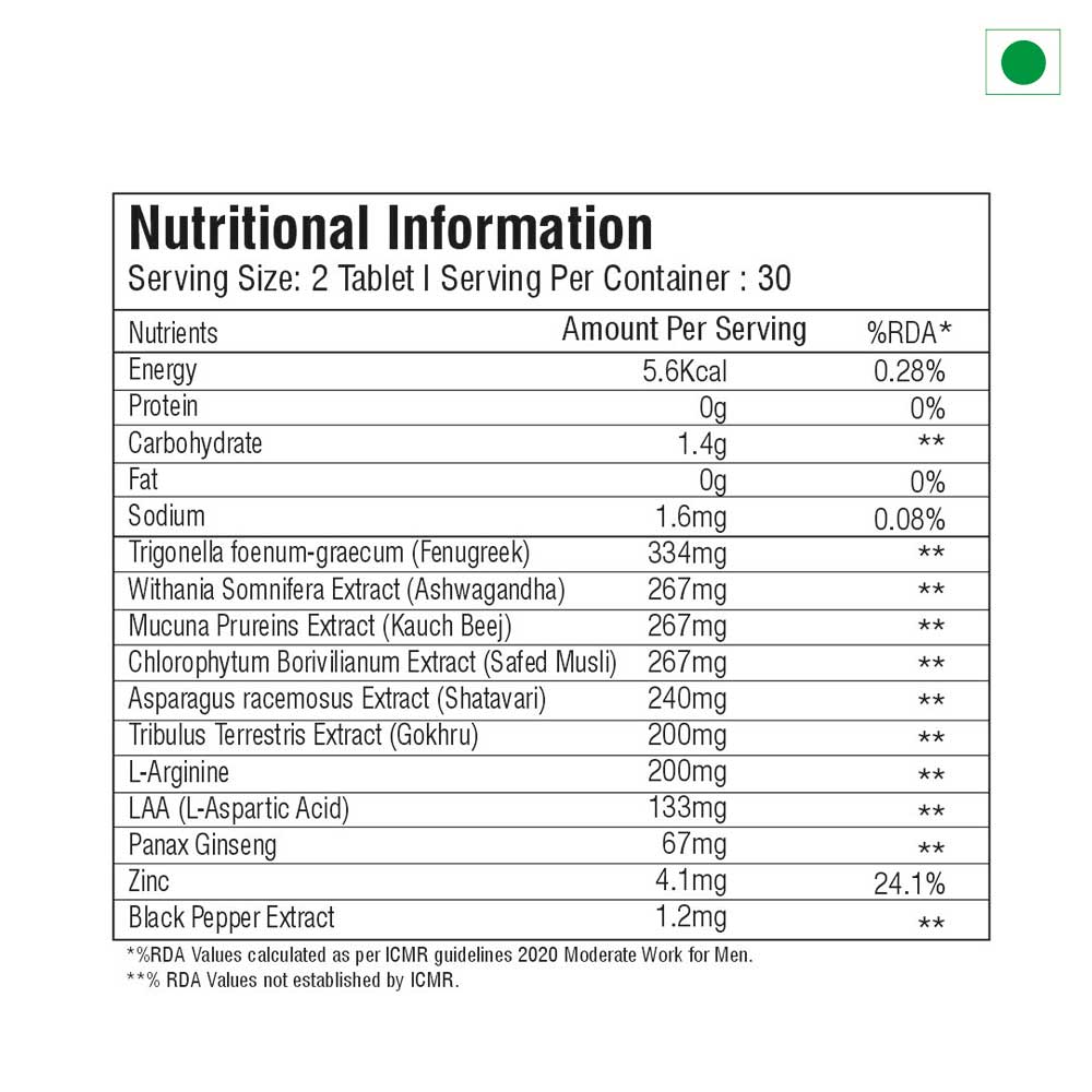 3 - iMuscles Nutrition Testo Plus,  60 tablet(s)  Unflavoured 