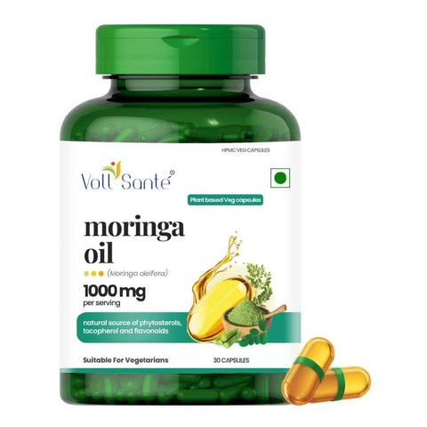 1 - Voll Sante Moringa Oil 1000mg,  30 veggie capsule(s) 