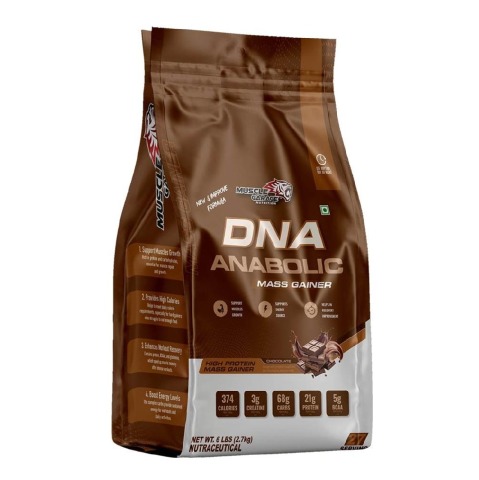 2 - Muscle Garage DNA Anabolic Mass Gainer,  6 lb  Chocolate 
