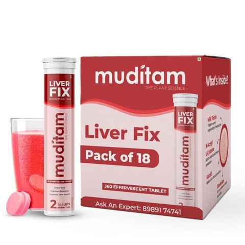 1 - Muditam Liver Fix (Pack of 18), 20 tablet(s)