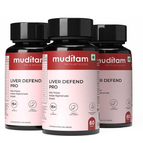 1 - Muditam Liver Defend Pro (Pack of 3), 60 tablet(s)