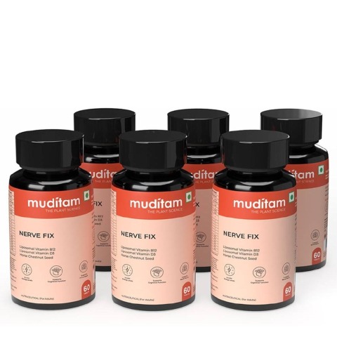 1 - Muditam Nerve Fix (Pack of 6), 60 tablet(s)