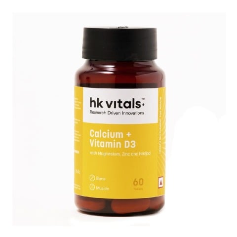 2 - HealthKart HK Vitals Calcium, 60 tablet(s) Unflavoured