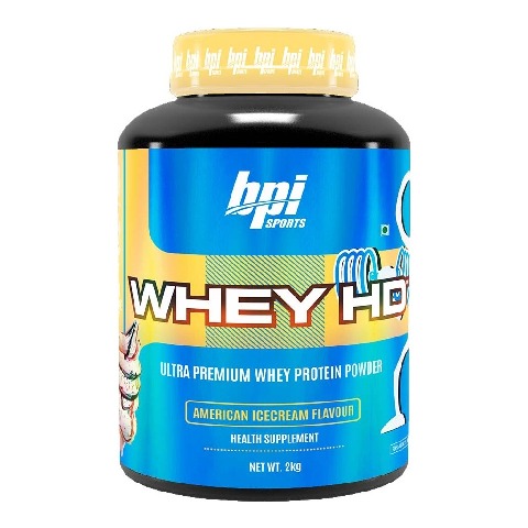 1 - BPI Sports Whey-HD Ultra Premium,  4.4 lb  American Icecream 