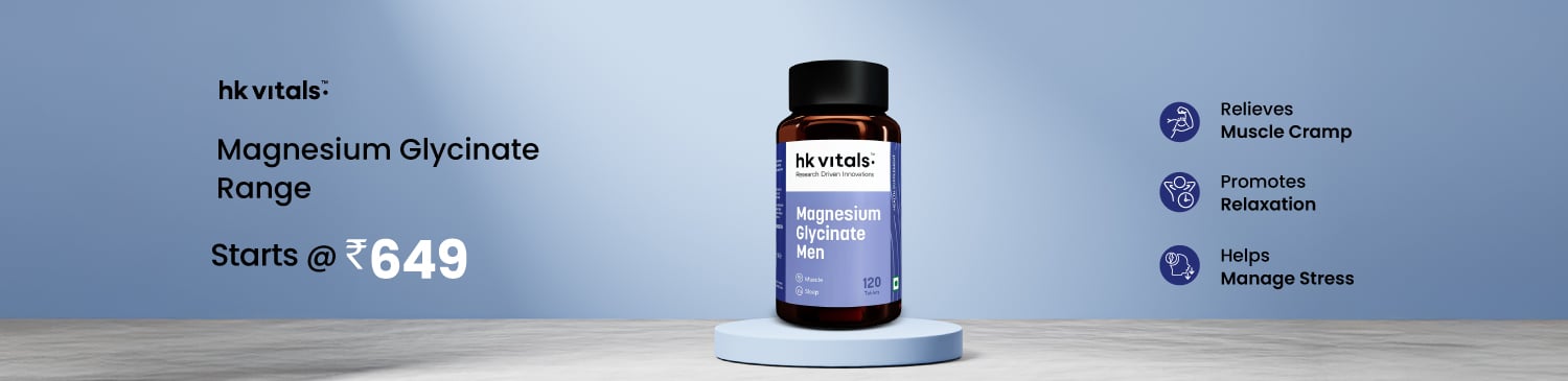 HealthKart Magnesium 120 Tabs Range | Grab @ 649