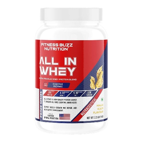 1 - FB Nutrition All In Whey Protein,  2.2 lb  Malai Kulfi 