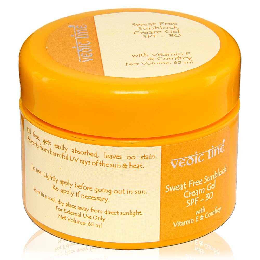 Vedic Line Sweat Free Sunblock Cream Gel SPF 30