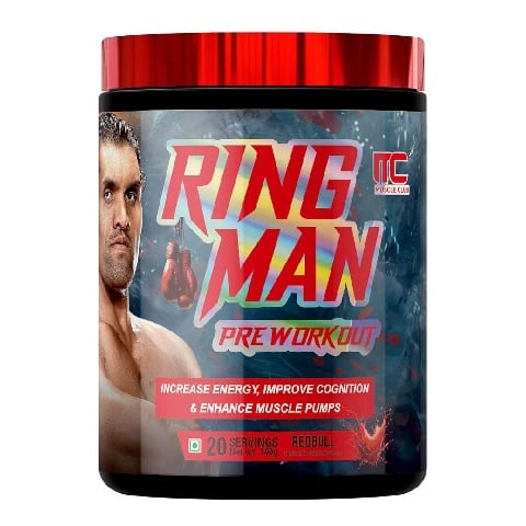 1 - Muscle Club Ring Man Pre-Workout, 0.31 lb Redbull
