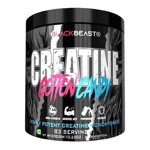 1 - BLACK BEAST Creatine,  Cotton Candy  0.64 lb 