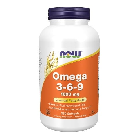 1 - Now Omega 3-6-9 (1000 mg),  250 softgels 