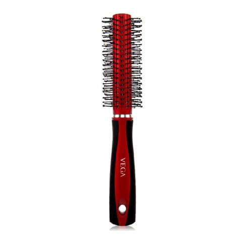 Vega Premium Collection Hair Brush - Round & Curl - Red,  Hair Care 